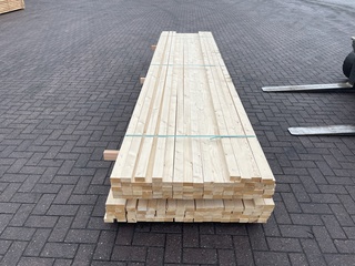 Ca. 72x Vuren Regels Geschaafd  , 32x58mm, lengte 420cm